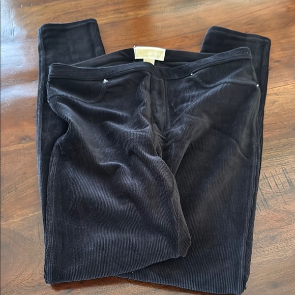 Michael Kors, Black Corduroy Pants - Picture 2 of 6